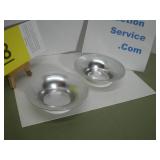 Devonshire Candy Nut Dishes, Kensington Aluminum