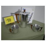 Mayfair Coffee Server, Creamer, and Sugar