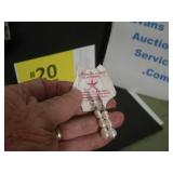 Earrings, White Freshwater Pearl