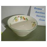 Mixing Serving Bowl with Floral HIghlights