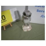 Owl Figurine Vintage Poracelain China