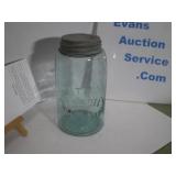 OLD Atlas Mason's Glass Canning Jar