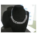 Rhinestone Choker Necklace