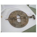 Griswold 'New American' Cast Iron Flue Damper