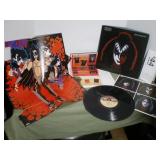 Gene Simmons, Solo Vinyl Record LP Album