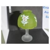 Fairy Lamp Westmoreland Glass Daisy Green Mint