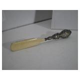 Antique Sterling Silver Ornate Brush