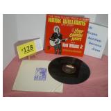 Hank Williams Vinyl LP MGM Records 1964