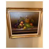 Gold Framed Print