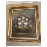 Gold Framed Floral Print