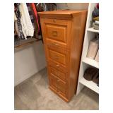Oak Filing Cabinet