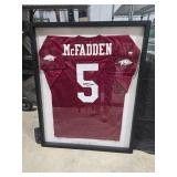 Autographed McFadden Jersey