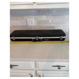 Black Hard Shell Instrument Case With Lined Interi