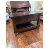 Wood Coffee Table With Drawer and Shelf, Approx. 3