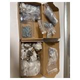 Metal Knobs and Hardware in Boxes