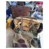 Canvas and Leather Bags Featuring Cabelas and Hunt