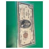 1934 $5 Federal Reserve Note, Chicago, Series G