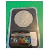 1776-1976 Eisenhower Dollar Type 2 Gem Proof Coin