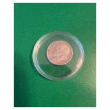 1960 Roosevelt Dime in Protective Case