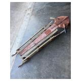 Vintage Wooden and Metal Steering Sled