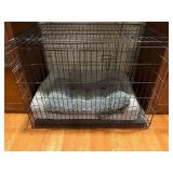 Large Metal Pet Crate With Beds