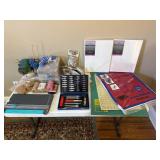 Craft Supplies Including Cutting Tools, Yarns, and