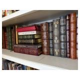 Leather-Bound and Hardcover Books with Gilded Spin