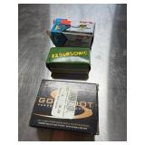 Ammunition Boxes: Speer Gold Dot, Aguila Super Col