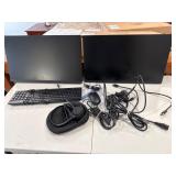 Dell Monitors With Accessories Including Keyboard,