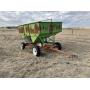 Huske Gravity Wagon on 4 Wheel Running Gear.