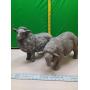 2- ceramic sheep