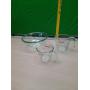 Set Pyrex measures and bowl