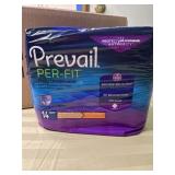 4 bags of Prevail Perfit Underware size XL