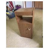 Telephone cabinet 13"x12"x27" , candle holders,
