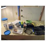 Small thermos, brita water bottle 2 pack of