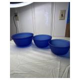 Cobalt Blue Anchor Hocking nesting bowls