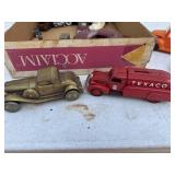 Texaco bank, and other cars