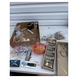 Beads, wooden clothes pins, multi tool and more