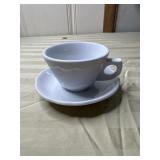 10 cups & saucers by Rego