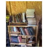Book shelf and all books  bring boxes you load