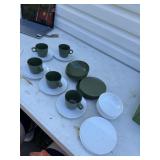 Melamine dishes