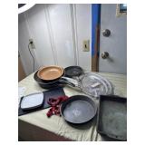 Skillets, baking pans, dog harness and more
