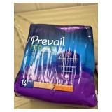 4 new bags of prevail underwear size XL