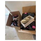 2 boxes of mean and woman