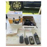 AT&T cordless. Phones, 2 LG, 1 Samsung and 1