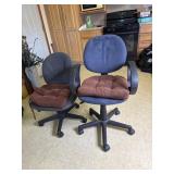 2 office chairs