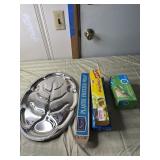Tree of life serving tray, aluminum foil and more
