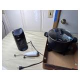 Black & Decker can opener, electric fryer and