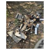 Pile of scrap iron