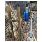 91"ï¿½12"ï¿½63" pipe firewood rack